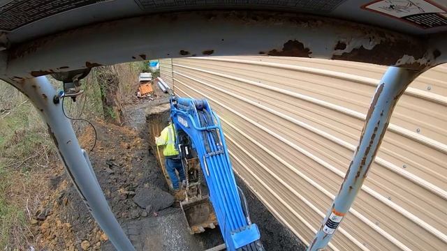 Ax27u mini excavator digging footer B.E. Welding & Contracting LLC смотреть онлайн