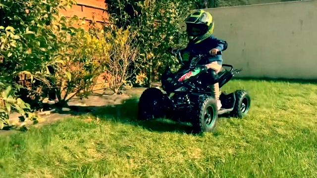 A LA MAISON! Quad 800w électrique E-road🤨 смотреть онлайн
