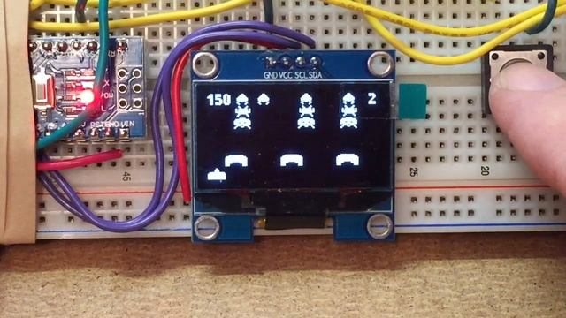 Arduino Space Invaders! смотреть онлайн