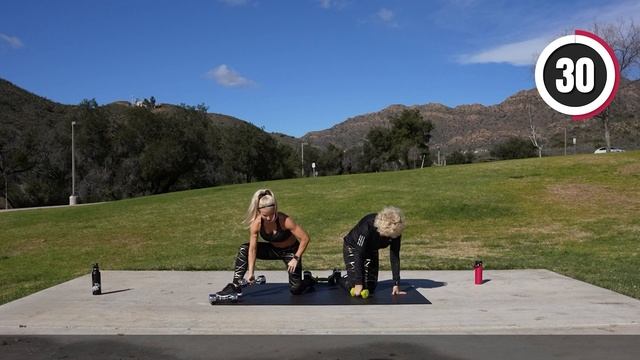 20 MINUTE MOTHER DAUGHTER HIIT WORKOUT | Low Impact | Good For Beginners смотреть онлайн