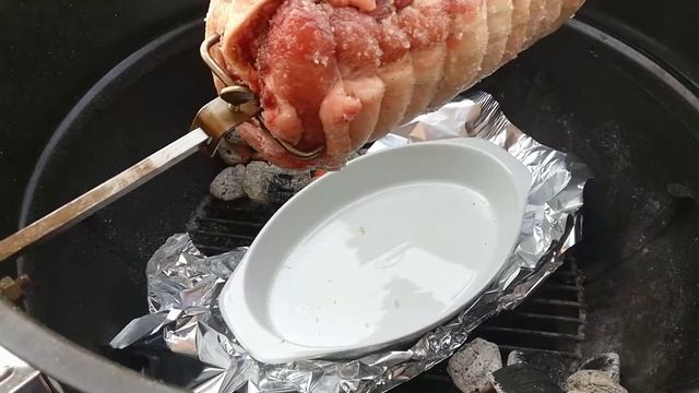 porchetta su Weber Master Touch смотреть онлайн