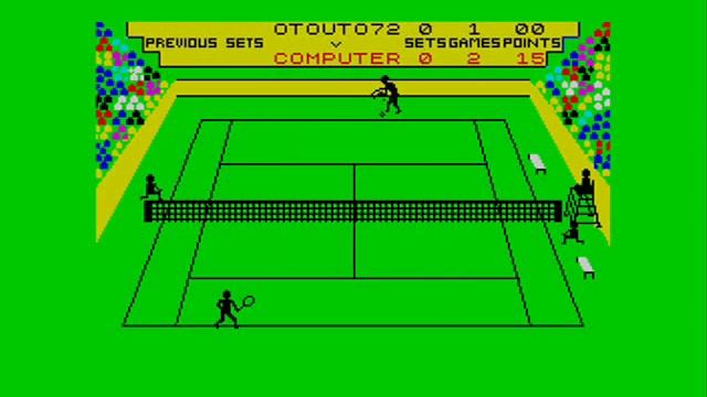 Match Point ZX Spectrum смотреть онлайн