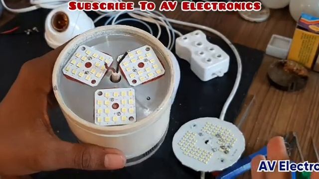Philips 50 Watt Led Bulb Repairing || 50 watt की Led बल्ब को रेपैर करना सीखे || 100% New Trick смотреть онлайн
