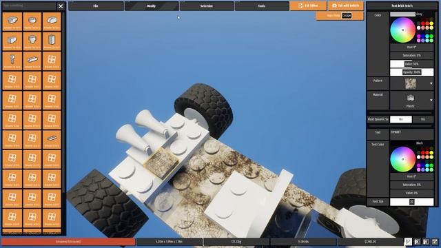 ПРОДВИНУТОЕ СОЗДАНИЕ АВТОМОБИЛЯ - Brick Rigs смотреть онлайн