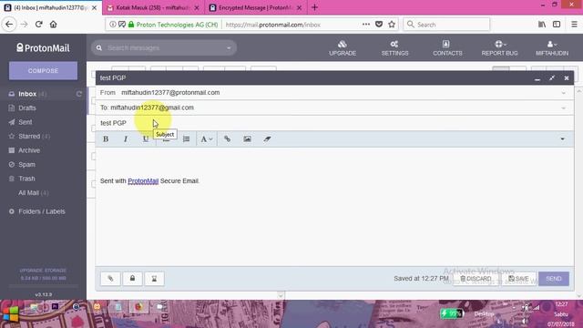 Cara menggunakan open PGP pada Proton mail смотреть онлайн