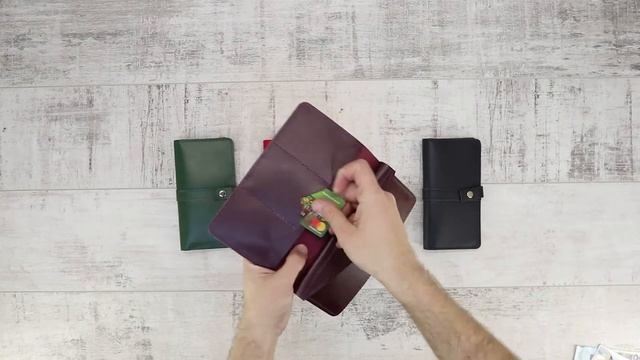 Кошелек crown из натуральной кожи смотреть онлайн