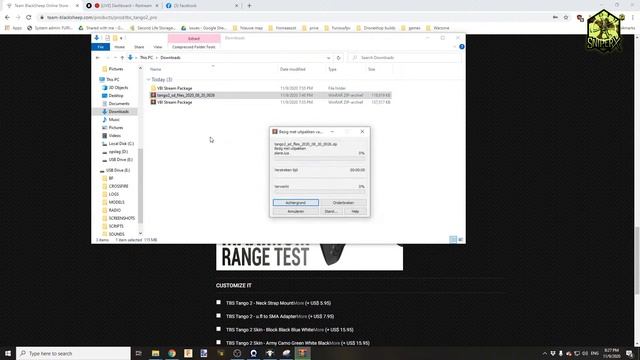 TBS Change Tango v1 to v3 board and adding the bay and tracer смотреть онлайн
