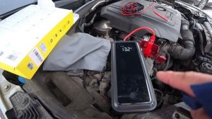 Не завёл Range rover 2л.дизель в -7. Пускач Baseus 3000, на супер-конденсаторах.