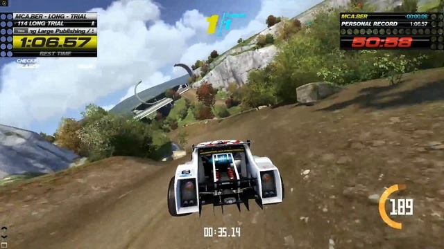 McA.Ber Trial Track 114 GPS TrackMania Turbo смотреть онлайн