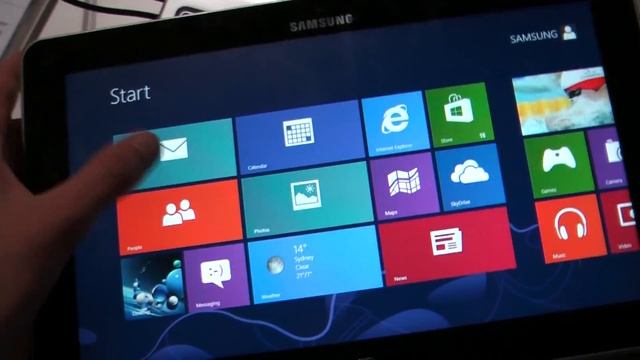 Samsung ATIV Smart PC Pro Hands-On - Deutsch (HD) смотреть онлайн