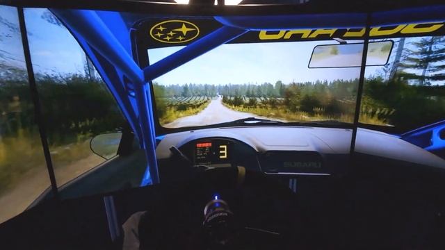 FOV - Rally Nüpli (Estonia) - EA WRC TRIPLE SCREEN смотреть онлайн