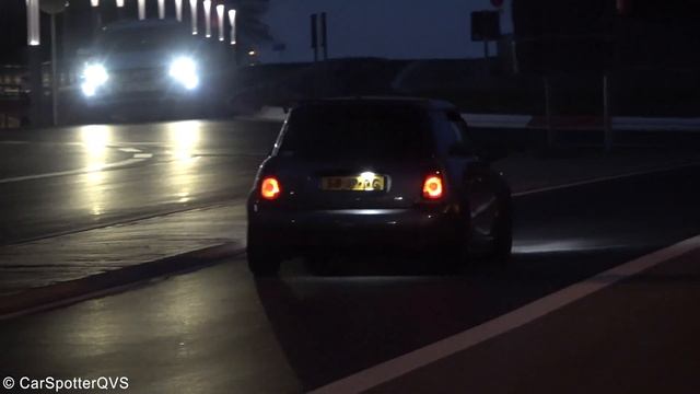 Mini Cooper S R53 with Milltek Exhaust - Supercharger Sounds and HUGE Flames! At the Nurburgring смотреть онлайн