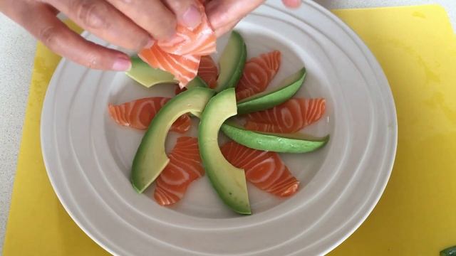 Mango Salmon Avocado Carpaccio Salad Recipe | How to Enjoy the Best Salmon Sashimi | Quick Meal! смотреть онлайн