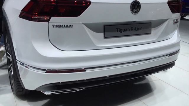 Volkswagen Tiguan R-Line 2016 In detail review walkaround Exterior смотреть онлайн