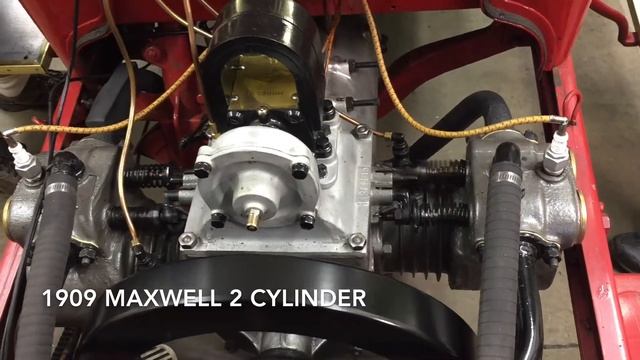 1909 Maxwell 2 Cylinder (First startup and drive) смотреть онлайн