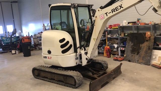 Köp Bandgrävmaskin Terex HR 3,7 på Klaravik смотреть онлайн