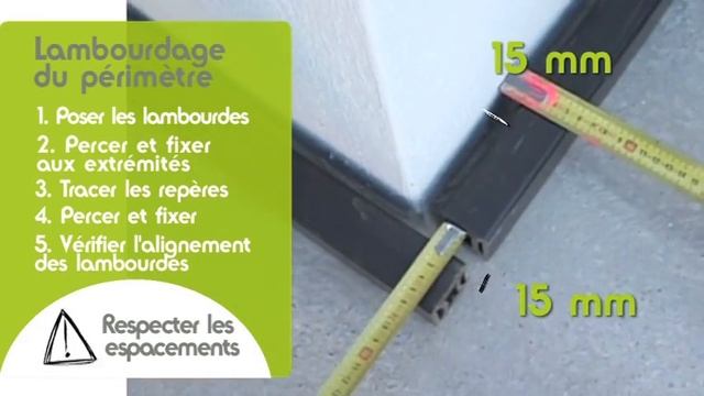 Tuto de Pose #OCEWOOD • Poser une terrasse - Lambourde composite sur dalle béton смотреть онлайн