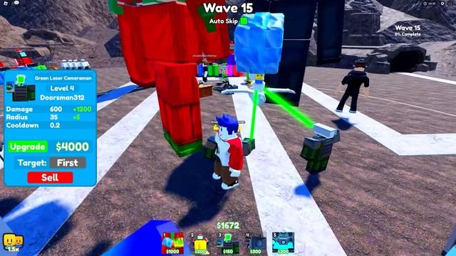OMG!!! NEW UPDATE?!🥵🔥 Green Laser Cameraman Challenge 🎥☄️ смотреть онлайн