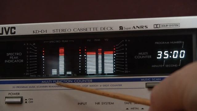 JVC KD D4 cassette deck part 2 смотреть онлайн