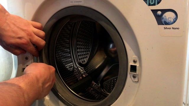 Как снять манжету стиральной машины смотреть онлайн