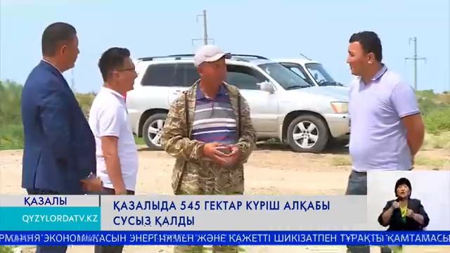 Қазалыда 545 гектар күріш алқабы сусыз қалды смотреть онлайн