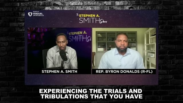 Byron Donalds just SHUT DOWN Stephen A. Smith смотреть онлайн