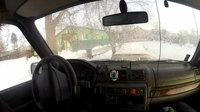 Range Rover P38 TDS cold start -18°C смотреть онлайн