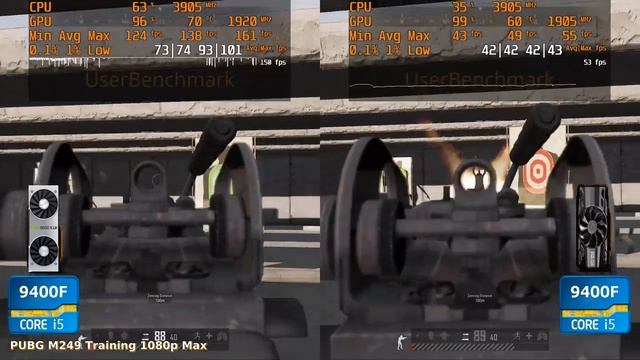2060S vs 1650 - 9400F. CSGO, Fortnite, PUBG, GTAV, Overwatch. смотреть онлайн