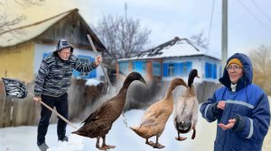 Обычная жизнь в деревне без прикрас. Попали на ремонт машины.
