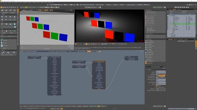Modo _ Octane Render_ Render Flat Materials using Toon Material смотреть онлайн