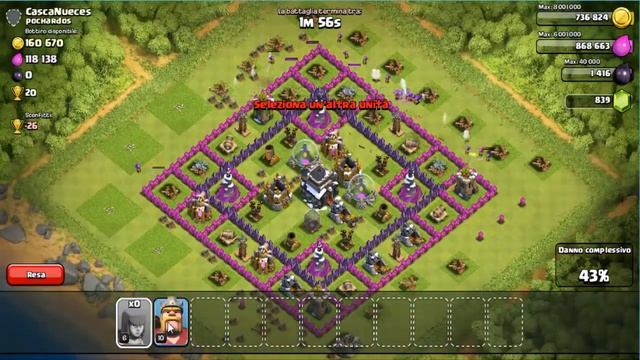 Clash of Clans - ATTACCO CON SOLO ARCIERI смотреть онлайн