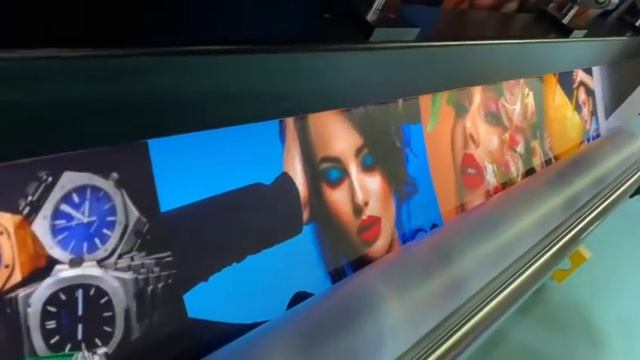 JHF A398, 3.2m wide UV LED roll-to-roll printer, installed 6pcs Epson S3200-U1 industry grade heads смотреть онлайн