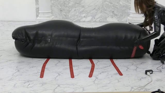 latex sleep sack || bondage || mummification смотреть онлайн