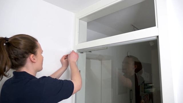 GEZE ActiveStop door damper | surface-mounted on glass door | Installation | English смотреть онлайн