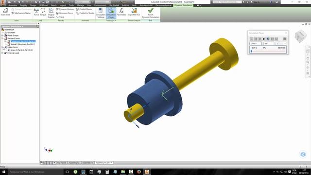 281 Autodesk Inventor Dynamic Simulation Part 2 смотреть онлайн