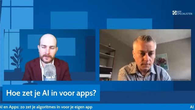 AI en Apps: zo zet je algoritmes in voor je eigen app смотреть онлайн