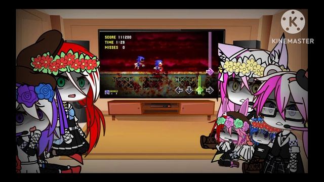 【fnaf AU】fnaf SL react to fnf sonic exe "confronting yourself" смотреть онлайн