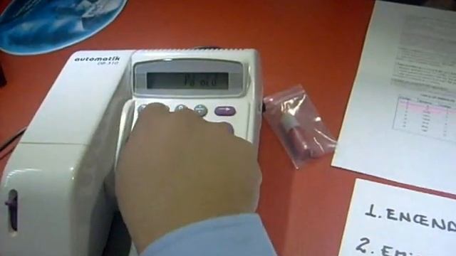 Uso protectora de cheques DB-310 смотреть онлайн