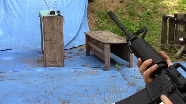 .223 Remington, American Eagle, 55gr FMJ (AE223J), Velocity Test, 16" Barrel смотреть онлайн