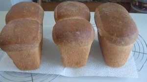 Белый хлеб на закваске. Маринкины творинки