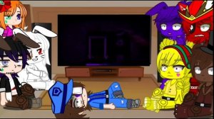 †Aftons & Fnaf 1 react to Darkest Desire 2† [Rus/Eng(Bad English ¶v¶)]