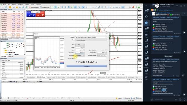 GBPUSD / ТОРГОВЫЙ СИГНАЛ / 01.09.2023 #gbpusd #forex #аналитикафорекс #торговыесигналыфорекс смотреть онлайн