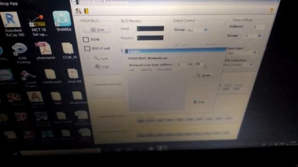 Profibus connection with Danfoss FC-302