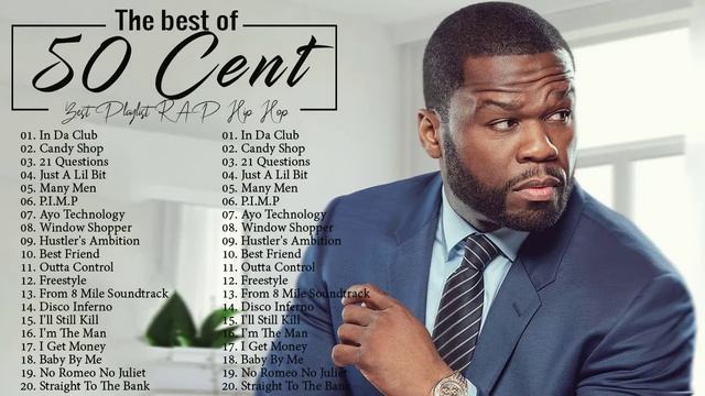 50Cent - Greatest Hits - Best Music Playlist - Rap Hip Hop 2022 (Full Album)