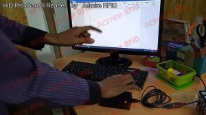 HID ProxCard II Reader by Admire RFID - Product Demo video