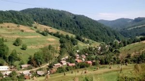 Переезд через Карпаты Бескидский тоннель,  спуск на Закарпатье