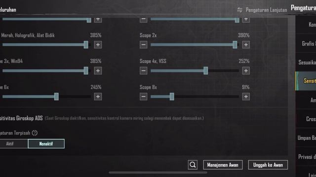 SENSITIVITAS PUBG MOBILE TERBAIK GYRO & NO GYRO | CARA AIM LURUS | KODE SENSITIVITAS PUBG MOBILE 3. смотреть онлайн
