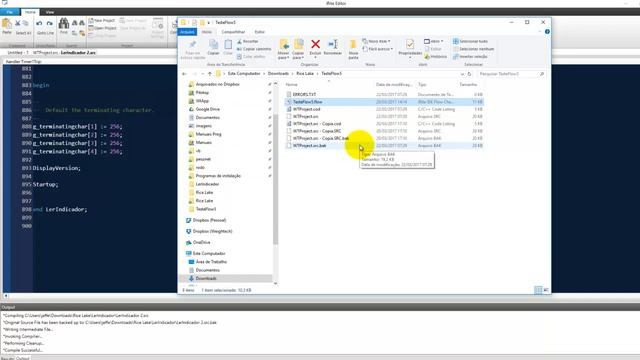 Programando para o indicador Rice Lake Parte 4: Transmitindo o programa do iRite Editor para o indi смотреть онлайн