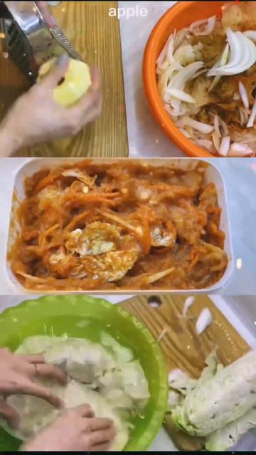 korean kimchi || корейське кімчі (full recipe on my channel) #shorts смотреть онлайн