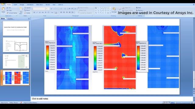 Condensation Using Species Mass Transfer Model Ansys Fluent
